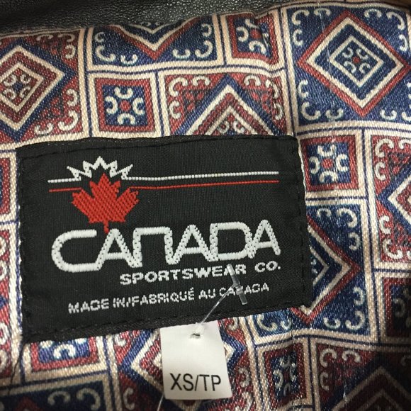 VINTAGE CANADA SPORTSWEAR BOMBER JACKETS SIZE XS - Picture 8 of 9